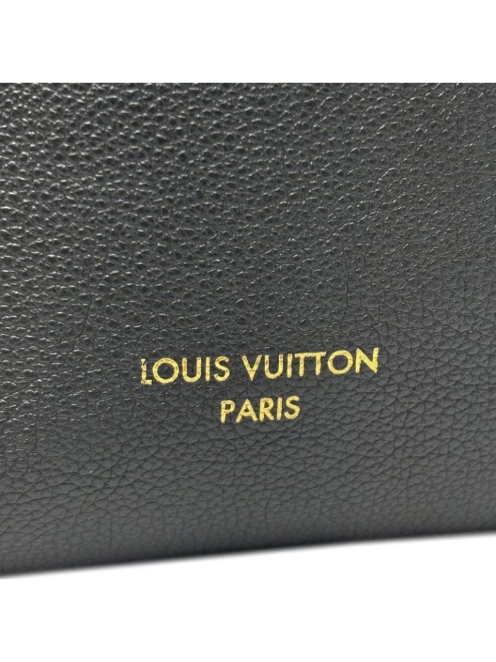 Louis Vuitton Leather Shoulder Low Key Hobo PM Black Gold - Picture 3 of 15